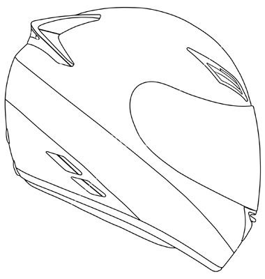 Racing Helmet Drawing, Motorbike Helmet Drawing, Motorcycle Helmet Drawing, Dirt Bike Tattoo, Helmet Drawing, Easy Graffiti, Beginner Drawing Lessons, Easy Graffiti Drawings, Helmet Tattoo