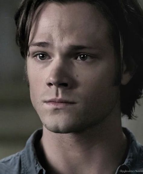 Puppy Eyes Boy, Sleepy Dean Winchester, Jared Padalecki Eyes, Sam From Supernatural, Young Sam Winchester, Jared Padalecki Puppy Eyes, Sam Winchester X Y/n, Supernatural Sam Winchester, Sam Winchester Puppy Eyes