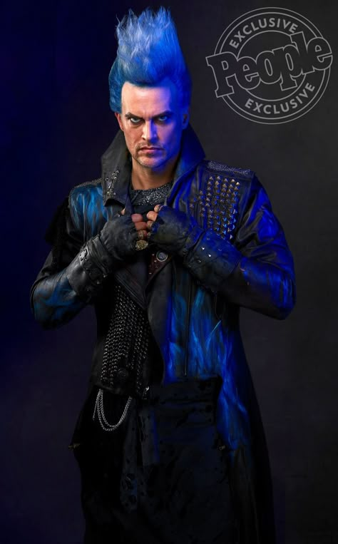 Hades Costume, Descendants Costumes, Descendants 4, Disney Descendants Movie, Descendants Characters, Cheyenne Jackson, Descendants 1, Harry Hook, Disney Descendants 3