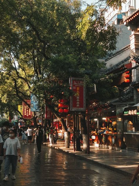 Xi'an, China Xian China Aesthetic, China Culture Aesthetic, Xi An China, Chinese City Aesthetic, China Aesthetic City, China Scenery, China New Year, China Aesthetic, Xian China