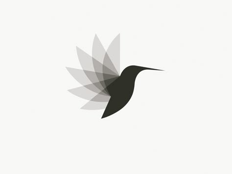 Hummingbird الفن الرقمي, Logo Animal, Inspiration Logo Design, Bird Logos, Grafic Design, 영감을 주는 캐릭터, Corporate Design, Animal Logo, Typography Logo