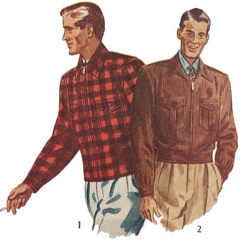 Vintage mens fashion