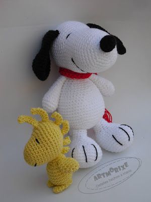 Snoopy Plush, Amigurumi For Beginners, Crochet Disney, Amigurumi Animals, Crochet Stitches For Beginners, Baby Soft Toys, Crochet Animal Patterns, Crochet Toys Patterns, Amigurumi Free Pattern