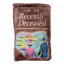 Handbook For The Recently Deceased, Cuddle Pillow, Beetlejuice Beetlejuice, Beetlejuice, Soft Plush, Throw Pillow