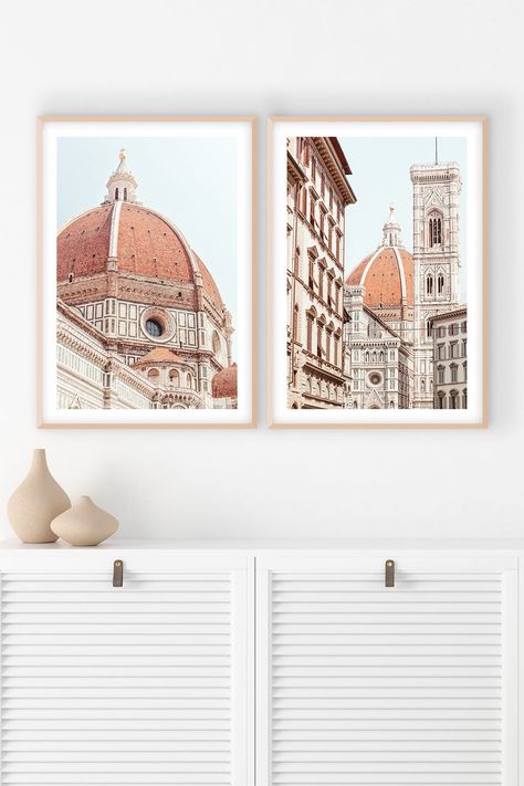 Architectural Wall Art, Italian Wall Art, Italian Paintings, Interior Design Games, Dorm Art, Italy Art, Italy Photography, Italian Art, Gallery Wall Set