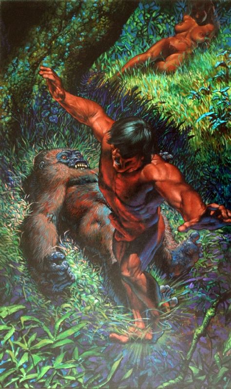 a feast unknown Richard Corben Art, Rich Corben, Metal Artworks, Albert Robida, John Heartfield, Richard Corben, Tarzan Of The Apes, Robert Mcginnis, Bull Art