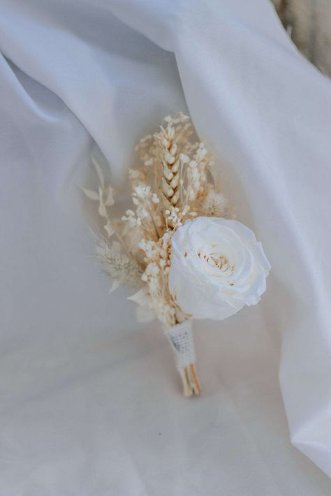 Rose Buttonhole, Groom Buttonholes, Fairytale Bridal, Eternal Roses, Button Holes Wedding, Natural Dried Flowers, Wedding 2024, Boutonniere Wedding, Wax Stamp