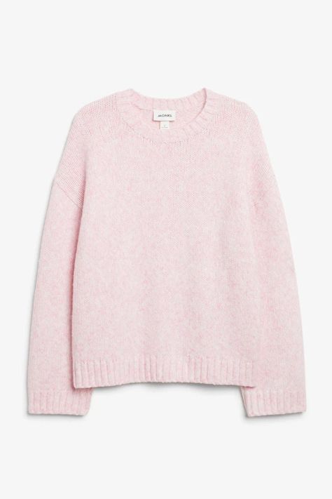 Classic Turtleneck, Mode Zara, Pink Knit Sweater, Chunky Cable Knit, Baby Tees, Pink Knit, Oversized Knitted Sweaters, Stockholm Fashion, Sugar Plum