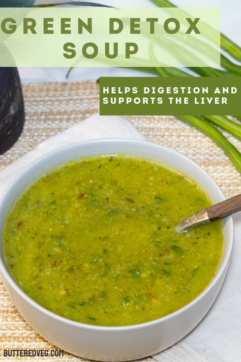 Upset Stomach Soup, Green Soup Recipes Healthy, Mediterranean Diet Soup, Gallbladder Recipes, Detox Soup Recipes, Liver Foods, Green Bean Soup, Lettuce Soup, Green Beans Soup