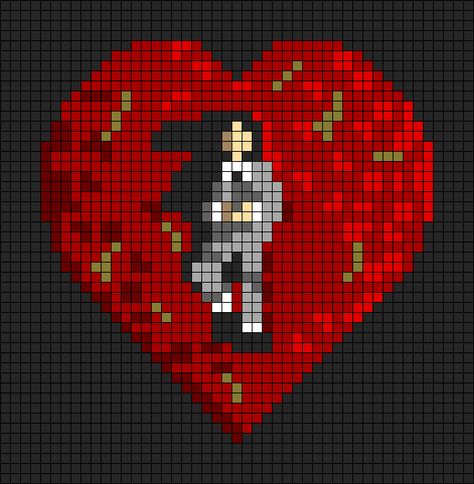 Pixelated Album Cover, Album Cover Tapestry Crochet, Crochet Conan Gray, Crochet Album Cover Pattern, Album Cover Crochet Grid, Album Covers Pixel Art, Pixel Album Cover, Conan Gray Crochet, Album Cover Alpha Pattern