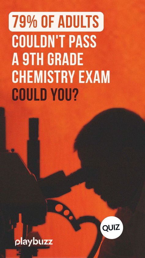 Remember those days in chemistry class in 9th or 10th grade, where you stood next to your lab partner once or twice a week doing crazy equations and then mix this blue liquid with that pink one? Ahhh, good times. Now, Let’s see how much of a “reaction” we can get from you with the following questions! #PlaybuzzQuiz General Knowledge Celebrities Trivia Chemistry Science Atoms Elements 9th Grade Chemistry High School Chemistry High School Science Chemical formula Molecule Chemistry Basics High Schools, Chemistry High School, College Chemistry, Boyle's Law, Chemistry Between Two People, Science Quiz, Chemistry Basics, Class Awards, Playbuzz Quiz