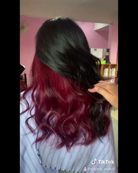 Red Underlayer, Brown Hair With Red, Hair Dyed, Red Hair Inspo, Dyed Red Hair, Red Brown Hair, Swag Girl Style, Girl Swag, Hair Inspo