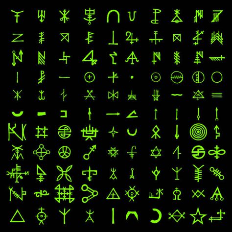 Alien Symbols, Computer Code, Alien Photos, Ancient Alphabets, Alien Patterns, Sacred Geometry Patterns, Ufo Art, Music Logo Design, Space Icons