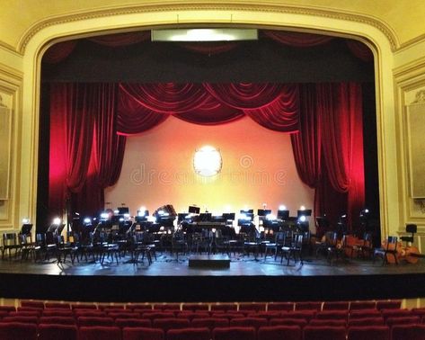 Concert stage. Opera concert stage for orchestra and singers , #SPONSORED, #Opera, #stage, #Concert, #singers, #orchestra #ad Opera Curtain, Old Theatre Stage Aesthetic, Opera Concert, Concert View From Stage, Opera Stage, Stage View Concert, Concert Stage Design, Business Icons Vector, Concert Stage