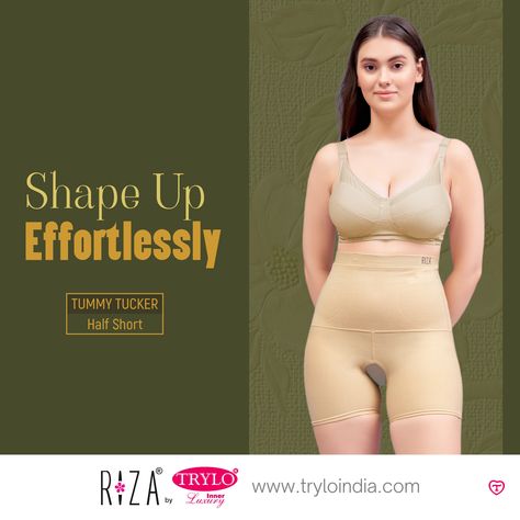 Achieve a flawless silhouette with Trylo Shapewear Tummy Tucker Hshorts-Skin. Enjoy breathable, non-allergic material with moisture resistance and a secure fit.

Product Shown :- Trylo Shapewear Tummy Tucker Half shorts

#TryloIndia #TryloIntimates #RizaIntimates #RizabyTrylo #FlatterYourFigure #RizaShapewear Tummy Tucker, Shapewear, Moisturizer, Skin