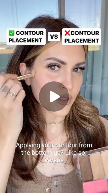 Contour Makeup For Oval Face Shape, Contour Color Guide, Contour Placement Round Face, Double Chin Contour Makeup, Contour Heart Shaped Face, How To Contour Your Face Beginners, Makeup For Oval Face Shape, Makeup Placement Face, Contour Placement