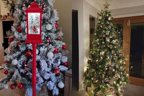 These are the 2020 Aussie Christmas trends that are already going viral Pool Noodle Christmas, Pool Noodle Christmas Wreath, Faux Fireplaces, Noodle Crafts, Kmart Decor, Pool Noodle Wreath, Blow Up Santa, Diy Christmas Fireplace, Aussie Christmas