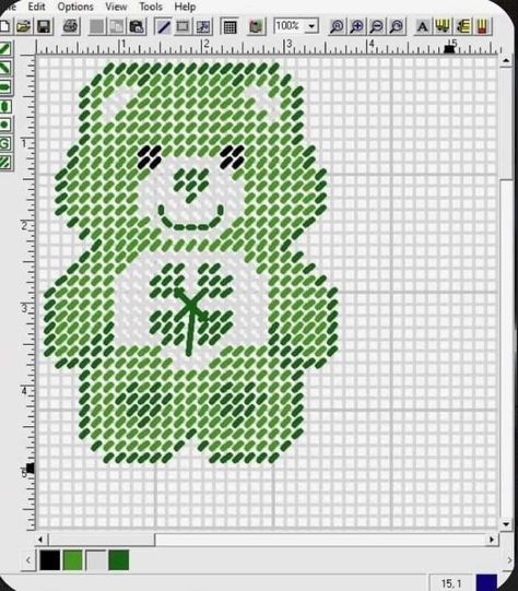 Good Luck Bear, Canvas Picture Frames, Cross Stitch Silhouette, Holiday Canvas, Plastic Canvas Books, Diy Projects Gifts, Plastic Canvas Coasters, Plastic Canvas Pattern, Plastic Canvas Stitches