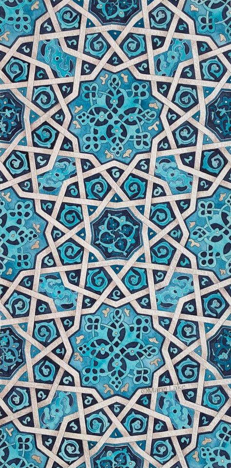 Islamic Motifs Pattern, Mosque Pattern, Islamic Geometric Art, Arabic Tiles, Islamic Patterns Geometric, Embroidery Hoop Art Tutorial, Islamic Mosaic, Islamic Geometry, Islamic Tiles