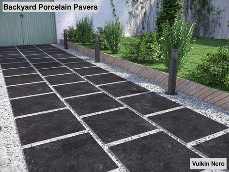 Outside Flooring, Porcelain Pavers, Paver Tiles, Paver Walkway, Natural Stone Pavers, Paving Stones, Concrete Patio, Pool Decks, Backyard Patio Designs