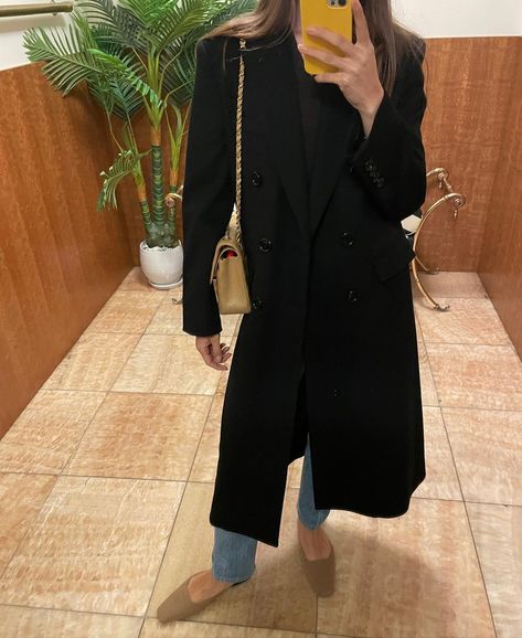 Emily Oberg, Fall Attire, Style Muse, Winter Outfit Inspiration, Diva Fashion, 가을 패션, Minimal Fashion, We Wear, Duster Coat