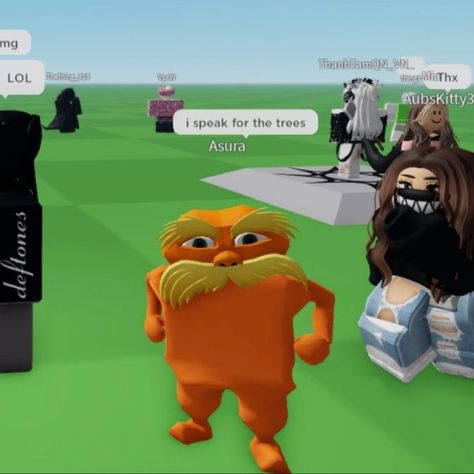 Cursed Onceler Images, Roblox Screenshots, I Speak For The Trees, Roblox Images, Infinite Money, Roblox Cringe, Roblox Core, Funny Pix, Goofy Pictures