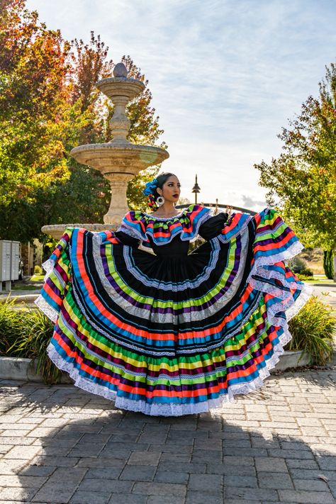 Ballet Folklorico Dresses Jalisco, Black Jalisco Folklorico Dress, Mexican Jalisco Dress, Traditional Jalisco Dress, Flokorico Dress, Folklorico Dresses Jalisco, Mexican Dresses Traditional Dancing, Flocorico Dresses, Mexican Folklorico Dresses