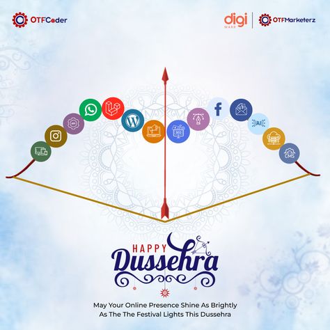 This Dussehra, may your online presence shine as brightly as the festival lights! Just like the triumph of good over evil, let’s conquer the digital landscape together. Wishing you a festive season filled with creativity, success, and vibrant connections. Happy Dussehra from all of us! 🌟 . . . #dussehra #happydussehra #festivepost #laravel #flutter #wordpress #cms #customizedsolutions #webdevelopment #appdevelopment #developers #testers #otfcoder #otffamily #ahemdabad Good Over Evil, Happy Dussehra, Digital Landscape, Festival Lights, The Festival, All Of Us, Online Presence, Festive Season, App Development