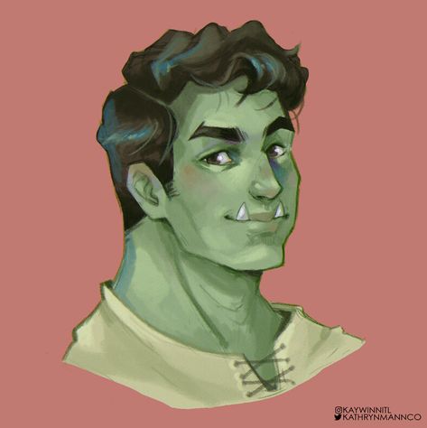 Orc Aesthetic Male, Orc Male Character Design, Dnd Orc Male, Dnd Half Orc, Half Orc Male, Orc Male, Half-orc Male, Dnd Orc, Half Orc