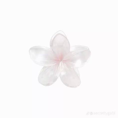 White Coquette Aesthetic, Claw Clip Flower, Flower Emoji, Pastel Pink Icons:), White Coquette, Ipad Layout, Emoji Stickers Iphone, Ios Emoji, Clip Claw