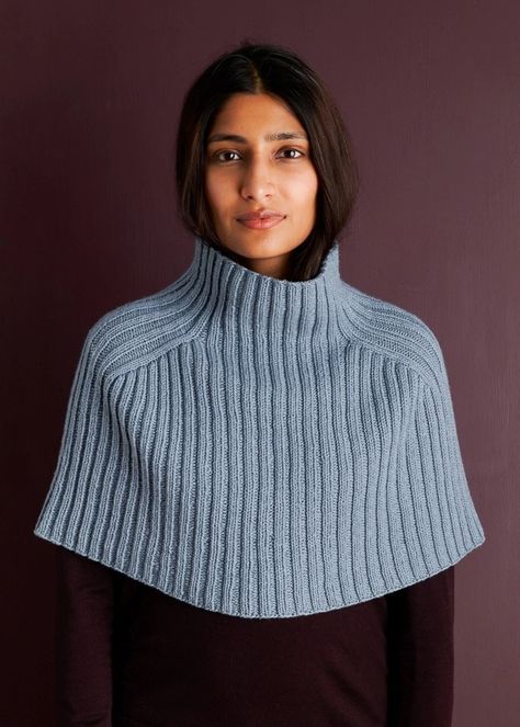 Simple Ribbed Shrug - Purl Soho | Beautiful Yarn For Beautiful KnittingPurl Soho | Beautiful Yarn For Beautiful Knitting Shrug Knitting Pattern, Knitting Quilt, Crochet Cardigans, Shrug Pattern, Knit Shrug, Purl Soho, Poncho Pattern, Sweater Trends, Yarn Brands