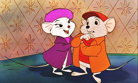 Walt Disney Screencaps - Miss Bianca & Bernard - Walt Disney Characters Photo (35288931) - Fanpop Disney Rescuers, Rescuers Disney, Bernardo Y Bianca, The Rescuers Disney, Miss Bianca, Disney Sleeve, The Rescuers, Character Cosplay, Walt Disney Characters