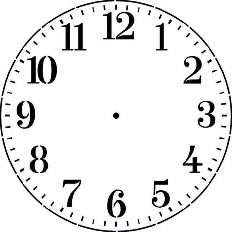 Clock Face, Clock, Black And White, Black