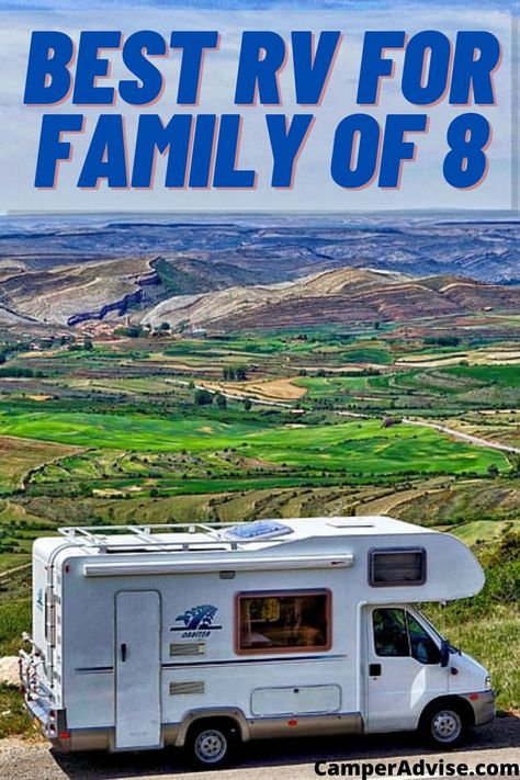 In this article I have listed 7 Best RV for a Family of 8. These Campers that sleep 8 are reviewed thoroughly keeping people capacity in mind with privacy. Small Motorhomes, Rv Water Heater, Tents Camping, Rv Camping Tips, Rv Maintenance, Rv Water, Rv Makeover, Rv Living Full Time, Packing Lists