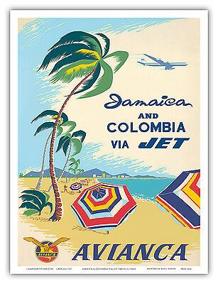 1960s Posters, Airline Travel, Vintage Airlines, Art Print Display, Island Travel, Island Beach, Frames For Canvas Paintings, Vintage Travel Posters, Travel Planner