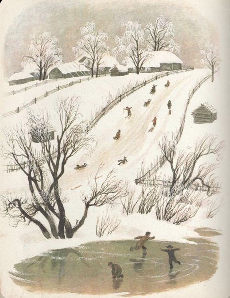 Hunters In The Snow, Winter Illustration, Winter Watercolor, Chinese Martial Arts, Picture Illustration, Winter Scenery, Wing Chun, Snow Scenes, Christmas Drawing