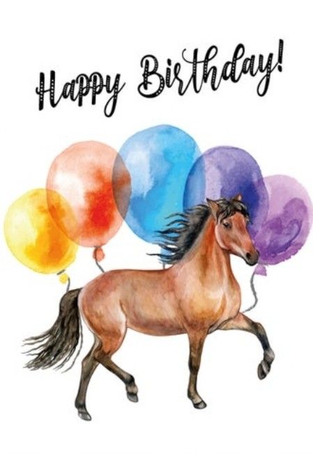 Cute Happy Birthday Pictures, Birthday Horse, Disney Minimalist, Cute Happy Birthday, Horse Birthday, Happy Birthday Pictures, Horse Drawings, Birthday Pictures, Birthday Messages