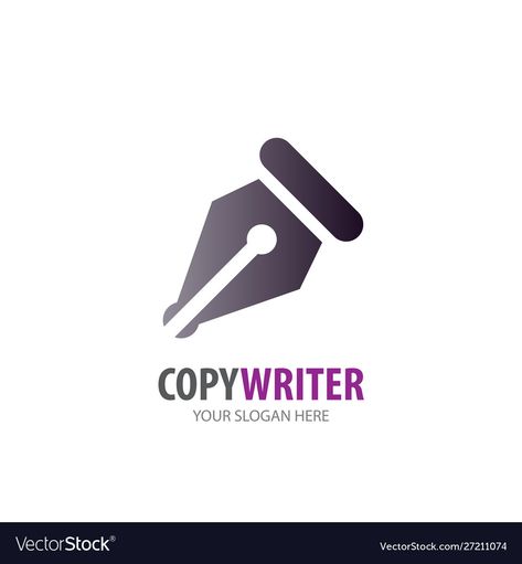 Copywriter Logo, Writer Logo, Logo For Business, Idea Design, Business Company, Accessories Collection, Corporate Identity, Business Names, High Res