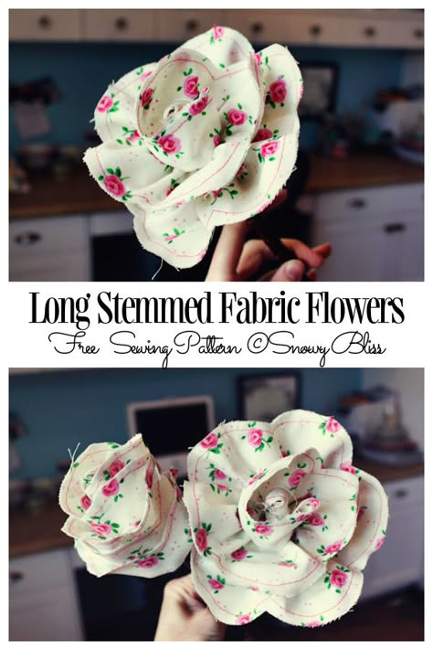 Easy DIY Fabric Rose Flower Tutorials | Fabric Art DIY Fabric Flowers Diy Easy, Fabric Roses Diy, Fabric Art Diy, Flower Fabric Pattern, Fabric Flower Bouquet, Fabric Flower Pins, Making Fabric Flowers, Material Flowers, Scrap Fabric Crafts