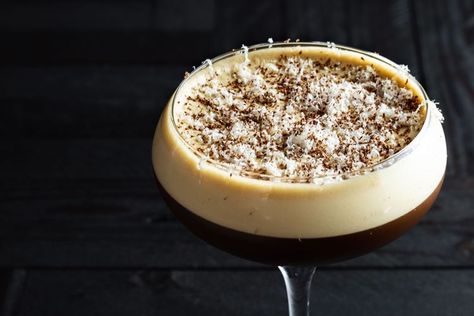 Don't Knock the Parmesan Espresso Martini Before You Try It Phoenix Food, Homemade Liquors, Cream Drinks, Espresso Martinis, Bagel Cream Cheese, Bushwacker, Mudslide, Coffee Liqueur, Popular Drinks