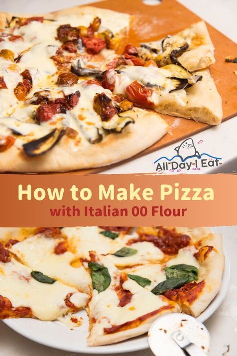 How to Make Pizza with Italian 00 Flour Part 1: Dough  #pizza #homemade #dough #italian #easyrecipe Pizza Dough With 00 Flour, Authentic Italian Pizza, Pizza Homemade, Dough Pizza, Small Pizza, Best Pizza Dough, Homemade Dough, Global Cuisine, Italian Pizza