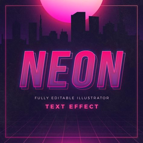 Neon Text Design, Candy Text, Space Font, Comic Bubble, Neon Text, Graffiti Text, Comic Font, Wall Text, Retro Text