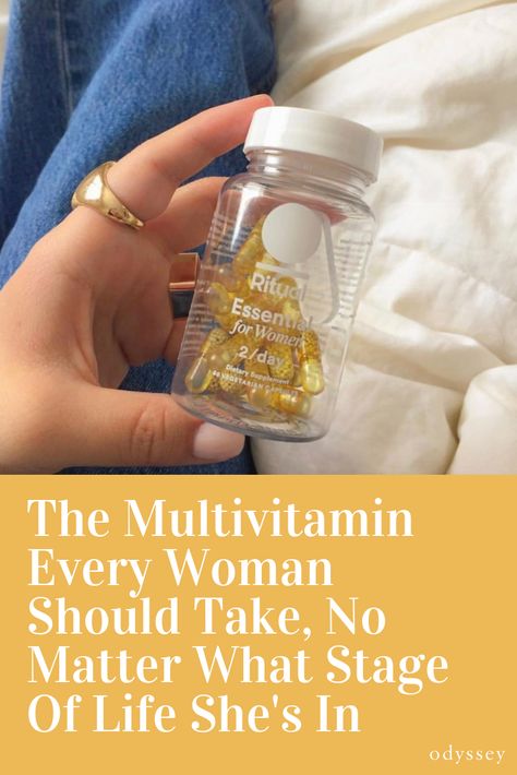 The #Multivitamin Every Woman Should Take, No Matter What Stage Of Life She's In Best Womens Multivitamin, Health Is Wealth, Vitamins For Women, Fad Diets, Wellness Routine, Shake Recipes, Healthy Aging, Natural Living, Prenatal