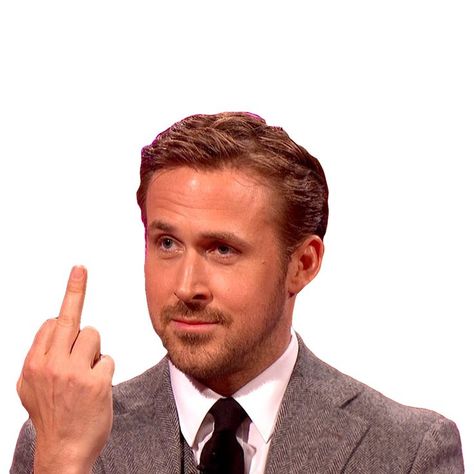 Ryan Gosling, Ryan Gosling middle finger, middle finger Ryan Gosling Cute Pics, Funny Ryan Gosling, Ryan Gosling Funny, Ryan Gosling Funny Pics, Ryan Gosling Cursed, Im Ryan Gosling, Silly Ryan Gosling, Ryan Gosling Silly, My Honest Reaction Ryan Gosling