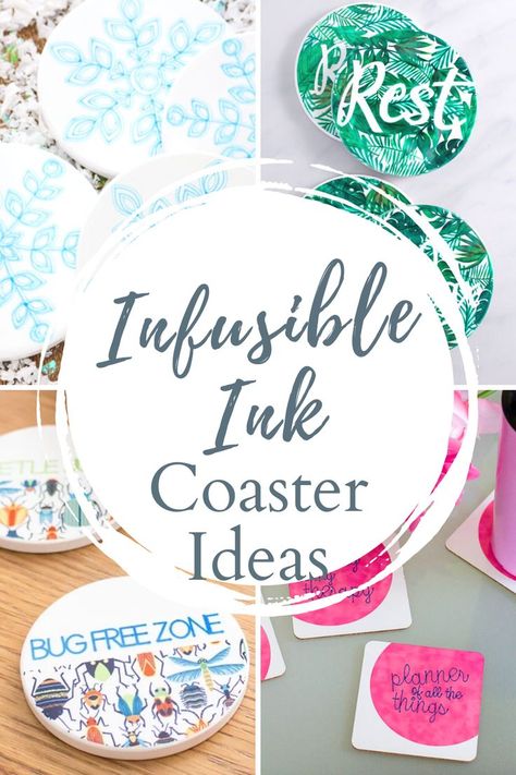 Coaster Vinyl Ideas, Costers Diy Cricut, Cricut Coasters Diy Infusible Ink, Infusible Ink Coasters Svg, Coasters Diy Cricut, Coaster Svg Free, Infusible Ink Cricut Coasters, Cricut Coaster Ideas Infusible Ink, Coasters With Cricut