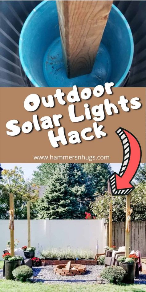 Backyard Solar Lights, Backyard String Lights, Solar Lights Diy, Relaxing Backyard, Patio String Lights, Solar String Lights Outdoor, Yard Lights, Deck Decorating Ideas, Backyard Diy Projects