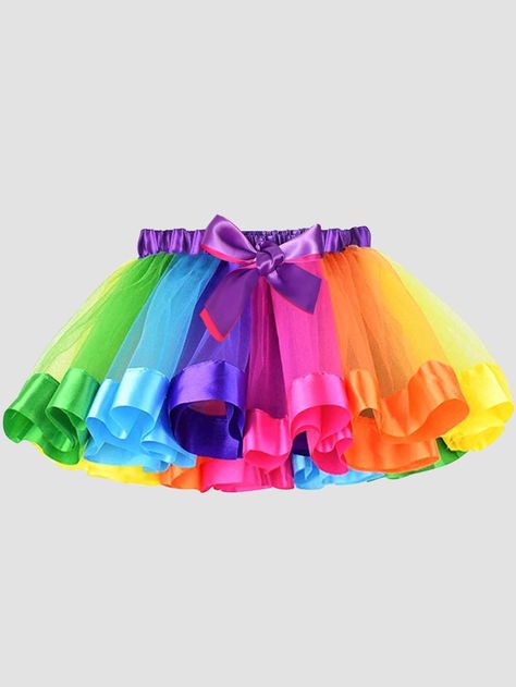 Diy Tutu Skirt, Tutu Skirt Kids, Purple Color Block, Diy Tutu, Girl Tutu Skirt, Rainbow Tutu, Girls Skirts, Tulle Tutu Skirt, Unicorn Girl