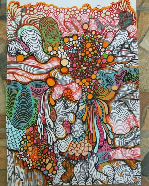 Posca Art, Sharpie Art, Zentangle Drawings, 수채화 그림, Arte Sketchbook, Zen Art, Zentangle Art, Drawing Tutorials, Art Tutorial