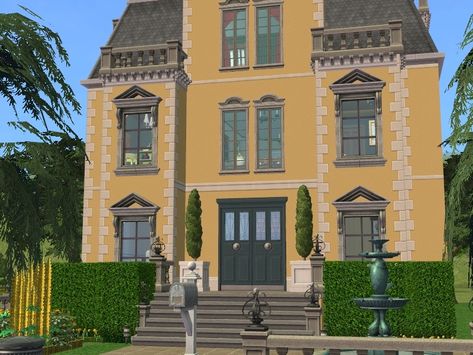 Sims 2 Mansion, Sims2 Cc, Sims 2 House, Sims Freeplay Houses, Building Inspiration, Ts2 Cc, Sims Houses, Maple Ridge, The Sims 2