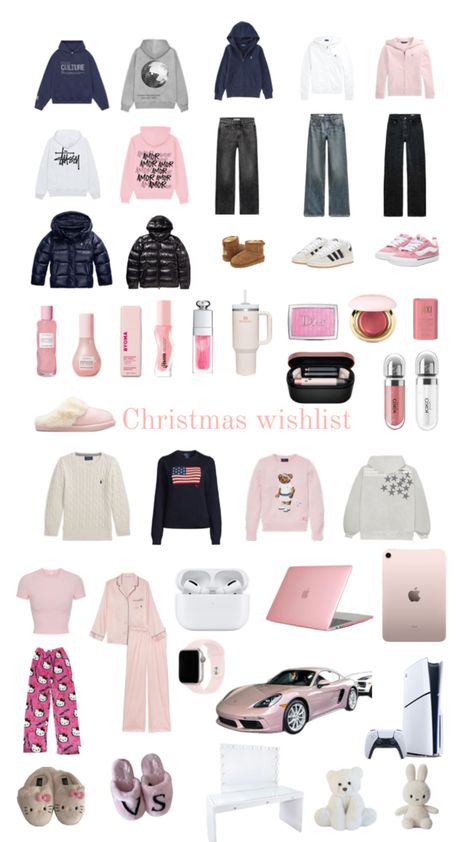 Stockholm Style Wishlist, Teen Christmas Wishlist, Casual Athletic Outfits, Girly Christmas Gifts, Preppy Christmas, Cute Birthday Gift, Casual Preppy Outfits, Aesthetic Fits, Outfit Inspo Casual